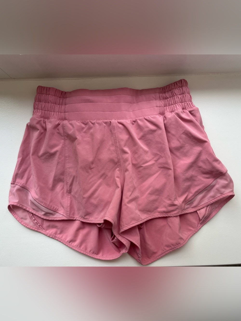 Lululemon Pink Running Shorts